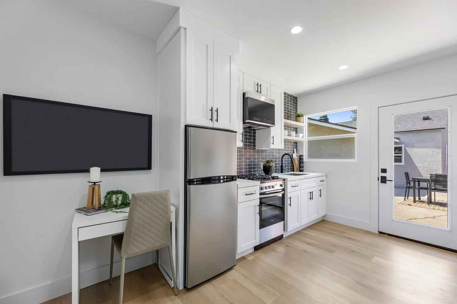 ADU living space in Long Beach